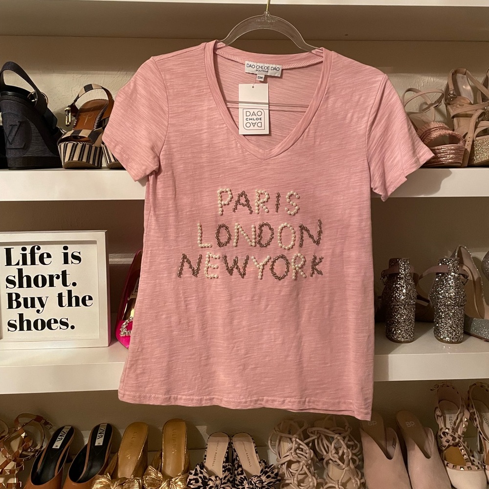 Dao Chloe Dao Pink T-shirt